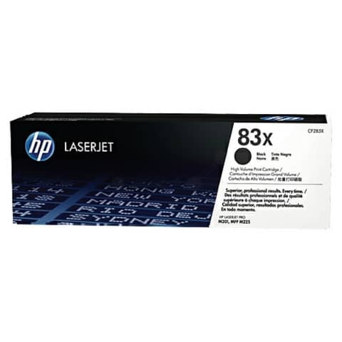 Toner 83X HP nero  CF283X